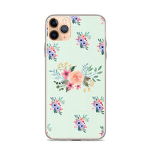 Load image into Gallery viewer, Flowers Arrangement On Green BG Phone Case For iPhone 13 Pro Max iPhone 13 Pro And Other iPhone Models
