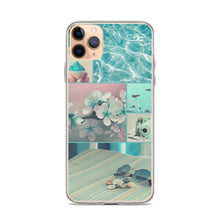 Load image into Gallery viewer, Turquoise Summer Splash Collage Phone Case For iPhone 13 Pro Max iPhone 13 Pro And Other iPhone Models
