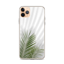 Load image into Gallery viewer, Green Palm Leaves Shadow Phone Case For iPhone 13 Pro Max iPhone 13 Pro And Other iPhone Models
