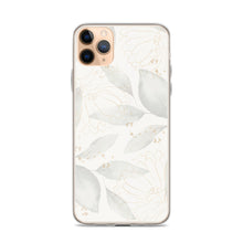 Load image into Gallery viewer, Beige Leaves Phone Case For iPhone 13 Pro Max iPhone 13 Pro And Other iPhone Models
