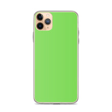 Load image into Gallery viewer, Solid Grass Green Phone Case For iPhone 13 Pro Max And Other iPhone Models
