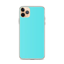 Load image into Gallery viewer, Solid Turquoise Phone Case For iPhone 13 Pro Max And Other iPhone Models
