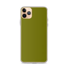 Load image into Gallery viewer, Solid Military Olive Green Phone Case For iPhone 13 Pro Max And Other iPhone Models
