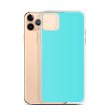 Load image into Gallery viewer, Solid Turquoise Phone Case For iPhone 13 Pro Max And Other iPhone Models
