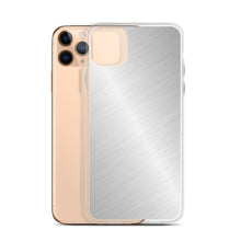 Load image into Gallery viewer, Gradient Metallic Silver Color Phone Case For iPhone 13 Pro Max And Other iPhone Models
