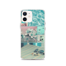 Load image into Gallery viewer, Turquoise Summer Splash Collage Phone Case For iPhone 13 Pro Max iPhone 13 Pro And Other iPhone Models
