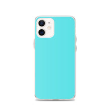 Load image into Gallery viewer, Solid Turquoise Phone Case For iPhone 13 Pro Max And Other iPhone Models
