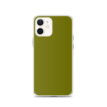 Load image into Gallery viewer, Solid Military Olive Green Phone Case For iPhone 13 Pro Max And Other iPhone Models
