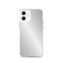 Load image into Gallery viewer, Gradient Metallic Silver Color Phone Case For iPhone 13 Pro Max And Other iPhone Models
