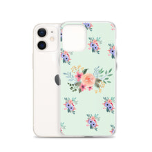 Load image into Gallery viewer, Flowers Arrangement On Green BG Phone Case For iPhone 13 Pro Max iPhone 13 Pro And Other iPhone Models
