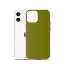 Load image into Gallery viewer, Solid Military Olive Green Phone Case For iPhone 13 Pro Max And Other iPhone Models
