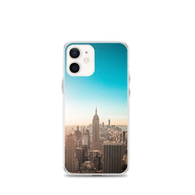 Load image into Gallery viewer, Turquoise Sky Over Minimalist City Phone Case For iPhone 13 Pro Max iPhone 13 Pro And Other iPhone Models
