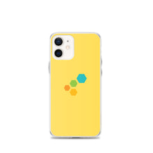 Load image into Gallery viewer, Colorful Hexagons On Yellow BG Phone Case For iPhone 13 Pro Max And Other iPhone Models
