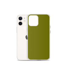 Load image into Gallery viewer, Solid Military Olive Green Phone Case For iPhone 13 Pro Max And Other iPhone Models
