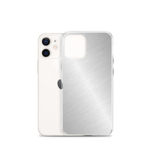 Load image into Gallery viewer, Gradient Metallic Silver Color Phone Case For iPhone 13 Pro Max And Other iPhone Models
