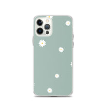 Load image into Gallery viewer, Daisy Flowers on Mint BG Phone Case For iPhone 13 Pro Max iPhone 13 Pro And Other iPhone Models
