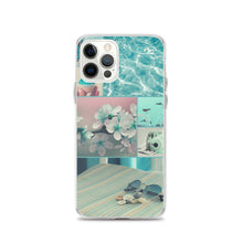 Load image into Gallery viewer, Turquoise Summer Splash Collage Phone Case For iPhone 13 Pro Max iPhone 13 Pro And Other iPhone Models
