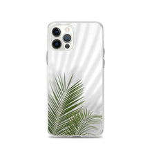 Load image into Gallery viewer, Green Palm Leaves Shadow Phone Case For iPhone 13 Pro Max iPhone 13 Pro And Other iPhone Models
