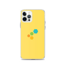 Load image into Gallery viewer, Colorful Hexagons On Yellow BG Phone Case For iPhone 13 Pro Max And Other iPhone Models
