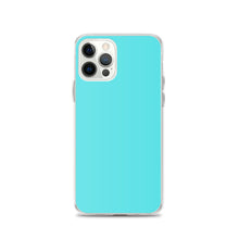 Load image into Gallery viewer, Solid Turquoise Phone Case For iPhone 13 Pro Max And Other iPhone Models
