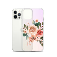 Load image into Gallery viewer, Rose on Pink BG Phone Case For iPhone 13 Pro Max iPhone 13 Pro And Other iPhone Models
