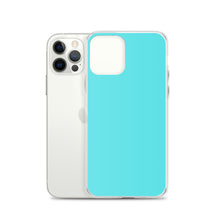 Load image into Gallery viewer, Solid Turquoise Phone Case For iPhone 13 Pro Max And Other iPhone Models
