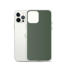 Load image into Gallery viewer, Solid Alpine Green Phone Case For iPhone 13 Pro Max And Other iPhone Models
