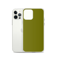 Load image into Gallery viewer, Solid Military Olive Green Phone Case For iPhone 13 Pro Max And Other iPhone Models
