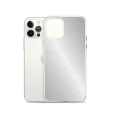 Load image into Gallery viewer, Gradient Metallic Silver Color Phone Case For iPhone 13 Pro Max And Other iPhone Models
