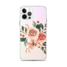 Load image into Gallery viewer, Rose on Pink BG Phone Case For iPhone 13 Pro Max iPhone 13 Pro And Other iPhone Models
