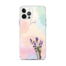 Load image into Gallery viewer, Smile Purple Hyacinth Phone Case For iPhone 13 Pro Max iPhone 13 Pro And Other iPhone Models
