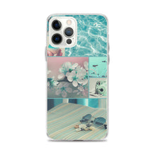 Load image into Gallery viewer, Turquoise Summer Splash Collage Phone Case For iPhone 13 Pro Max iPhone 13 Pro And Other iPhone Models
