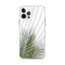 Load image into Gallery viewer, Green Palm Leaves Shadow Phone Case For iPhone 13 Pro Max iPhone 13 Pro And Other iPhone Models
