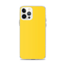 Load image into Gallery viewer, Solid Yellow Phone Case For iPhone 13 Pro Max And Other iPhone Models
