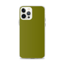 Load image into Gallery viewer, Solid Military Olive Green Phone Case For iPhone 13 Pro Max And Other iPhone Models
