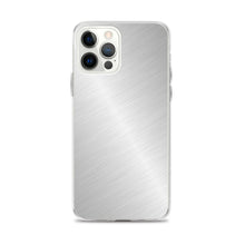 Load image into Gallery viewer, Gradient Metallic Silver Color Phone Case For iPhone 13 Pro Max And Other iPhone Models
