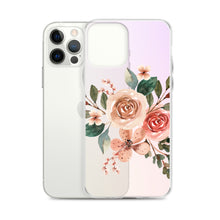 Load image into Gallery viewer, Rose on Pink BG Phone Case For iPhone 13 Pro Max iPhone 13 Pro And Other iPhone Models
