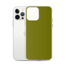 Load image into Gallery viewer, Solid Military Olive Green Phone Case For iPhone 13 Pro Max And Other iPhone Models
