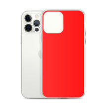 Load image into Gallery viewer, Solid Red Phone Case For iPhone 13 Pro Max And Other iPhone Models
