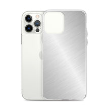 Load image into Gallery viewer, Gradient Metallic Silver Color Phone Case For iPhone 13 Pro Max And Other iPhone Models
