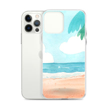 Load image into Gallery viewer, Sky Over Beach Island Painting Phone Case For iPhone 13 Pro Max And Other iPhone Models
