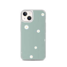 Load image into Gallery viewer, Daisy Flowers on Mint BG Phone Case For iPhone 13 Pro Max iPhone 13 Pro And Other iPhone Models
