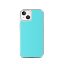 Load image into Gallery viewer, Solid Turquoise Phone Case For iPhone 13 Pro Max And Other iPhone Models
