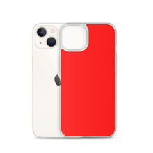 Load image into Gallery viewer, Solid Red Phone Case For iPhone 13 Pro Max And Other iPhone Models
