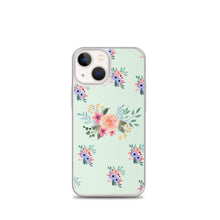 Load image into Gallery viewer, Flowers Arrangement On Green BG Phone Case For iPhone 13 Pro Max iPhone 13 Pro And Other iPhone Models
