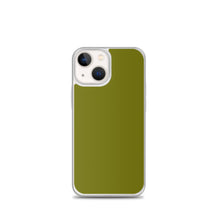 Load image into Gallery viewer, Solid Military Olive Green Phone Case For iPhone 13 Pro Max And Other iPhone Models
