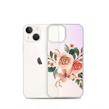 Load image into Gallery viewer, Rose on Pink BG Phone Case For iPhone 13 Pro Max iPhone 13 Pro And Other iPhone Models
