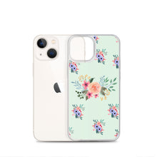 Load image into Gallery viewer, Flowers Arrangement On Green BG Phone Case For iPhone 13 Pro Max iPhone 13 Pro And Other iPhone Models
