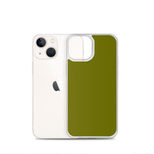 Load image into Gallery viewer, Solid Military Olive Green Phone Case For iPhone 13 Pro Max And Other iPhone Models
