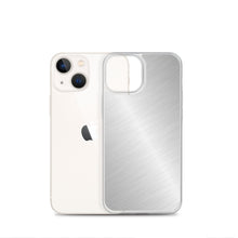 Load image into Gallery viewer, Gradient Metallic Silver Color Phone Case For iPhone 13 Pro Max And Other iPhone Models
